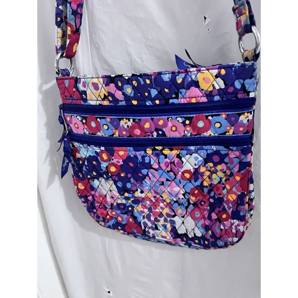 Vera Bradley Purple Floral Crossbody Bag